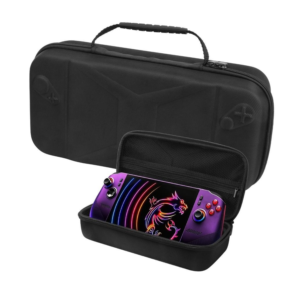 Gaming Console Bag - 高品質 EVA キャリングケース耐衝撃防水収納バッグポータブル保護カバー MSI Claw 8