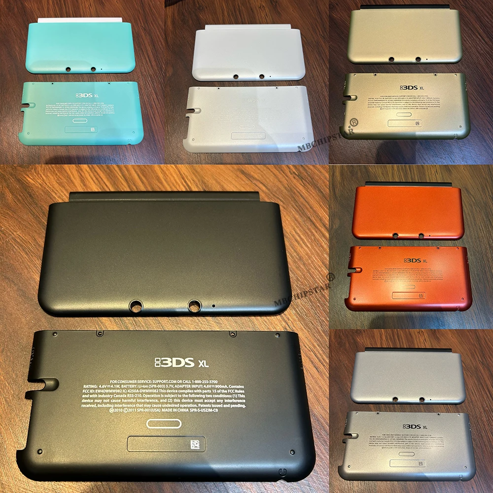 Gaming Console High Quality - 高品質3DS XL LL用ゲームアクセサリー、上部・下部カバー、ゲーム機ケース、3DS XL LL用フロント・バックフェイスプレートハウジングシェル