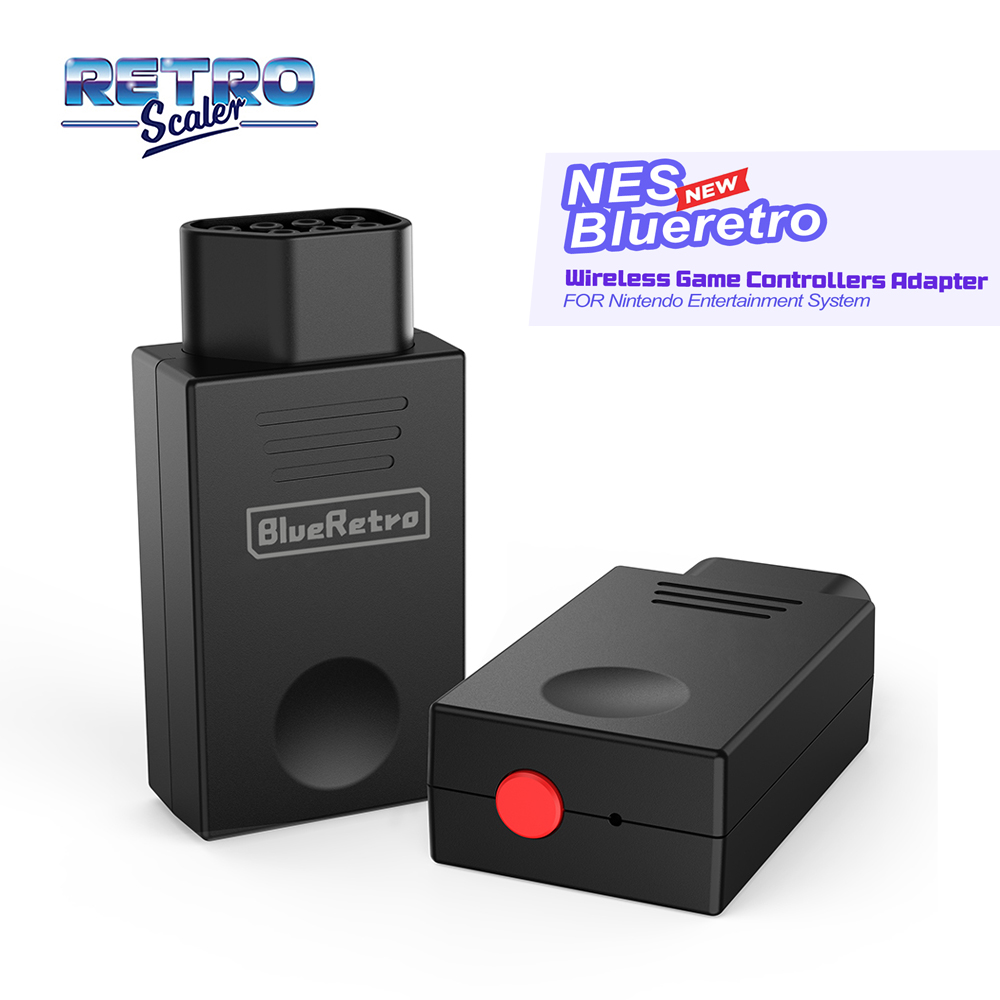 Gaming Console Ps3 - レトロスケーラー ブルーレトロ ワイヤレスコントローラーアダプター NESゲーム機用 PS3 PS4