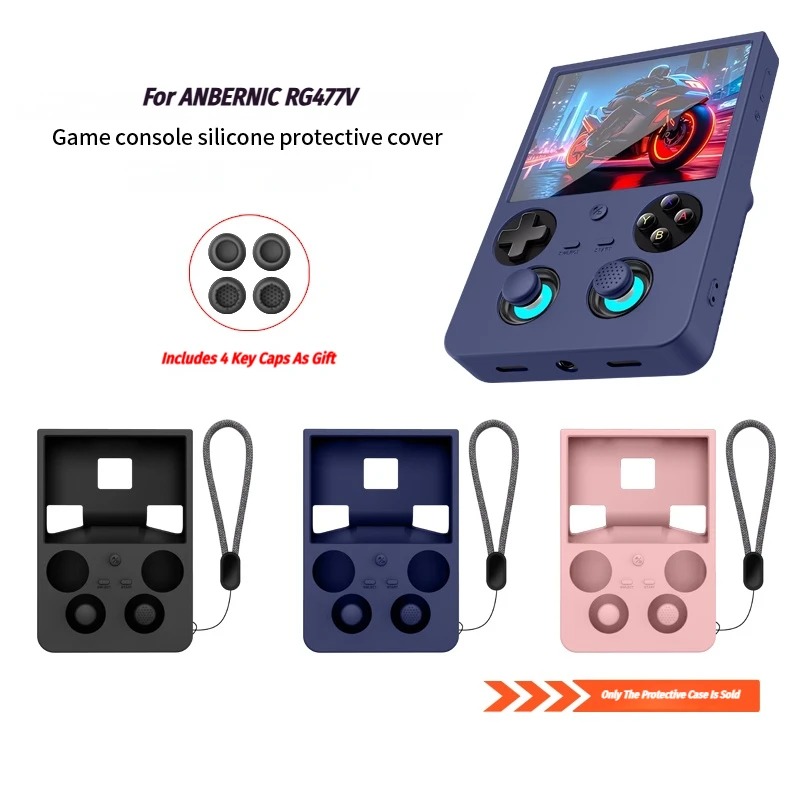 Gaming Console In 2026 - ANBERNIC RG477V シリコン保護ケース レトロハンドヘルドゲーム機保護ケース 2026