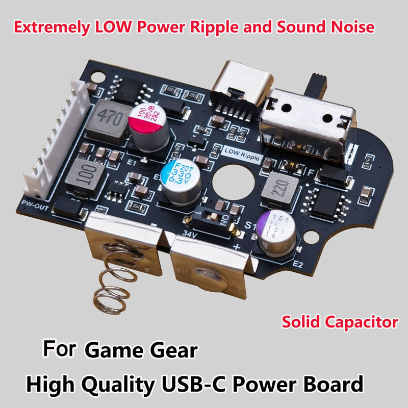 Gaming Console High Quality - 高品質 USB-C 電源ボード交換用 PCB ボード電源スイッチマザーボード SEGA