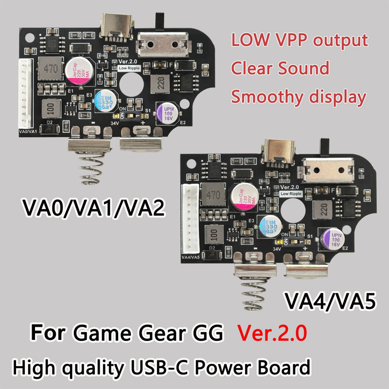 Gaming Console High Quality - 高品質 USB-C 電源ボード交換用 PCB ボード電源スイッチマザーボード SEGA