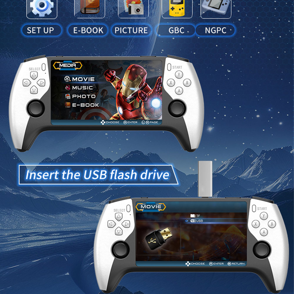 2026年新型SF3500 5インチ携帯ゲーム機 PS1 G - Gaming Console In 2026 のレビューと価格