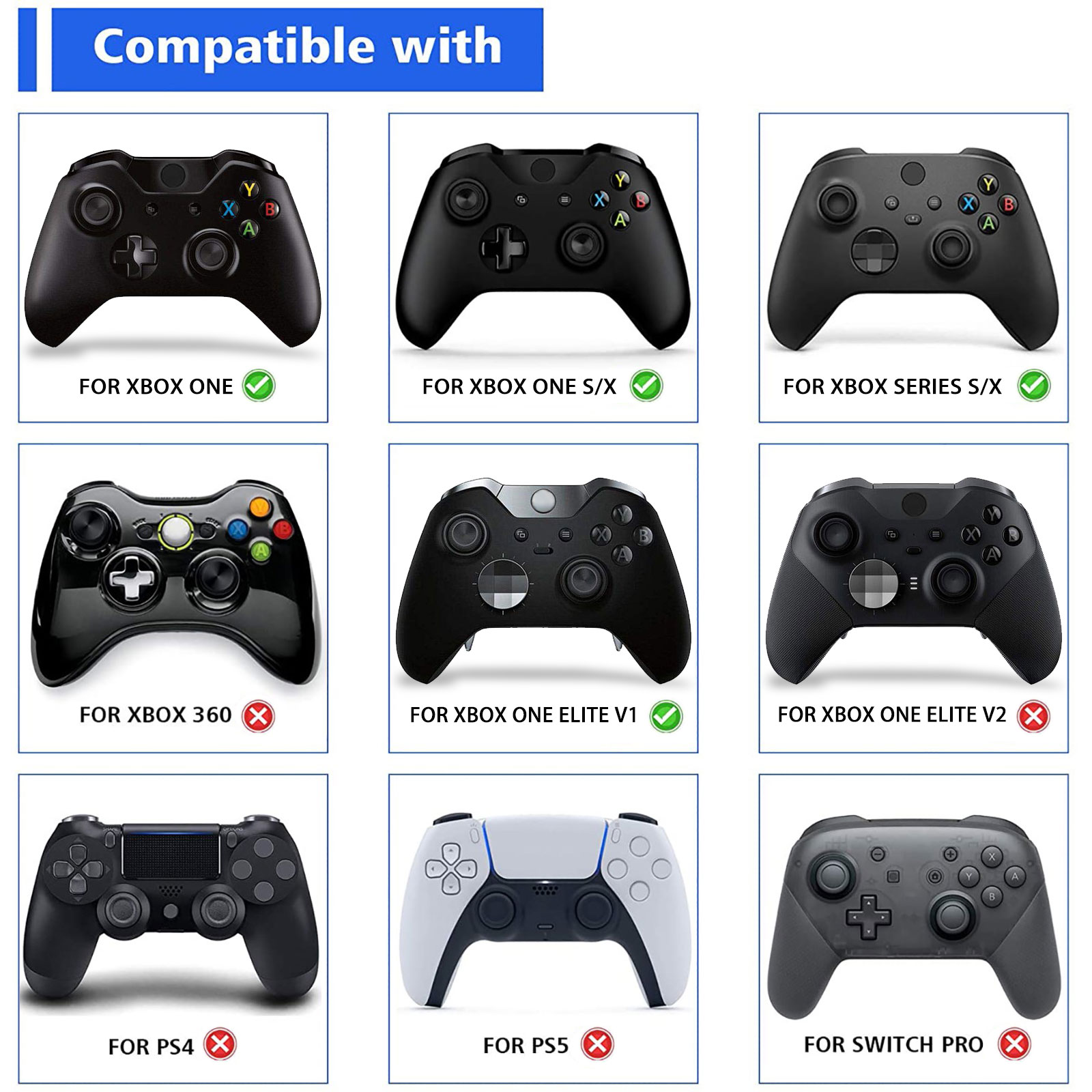 Coferate-カスタムメタルサムスティック,アナログステ - Microsoft Console Xbox Series X のレビューと価格