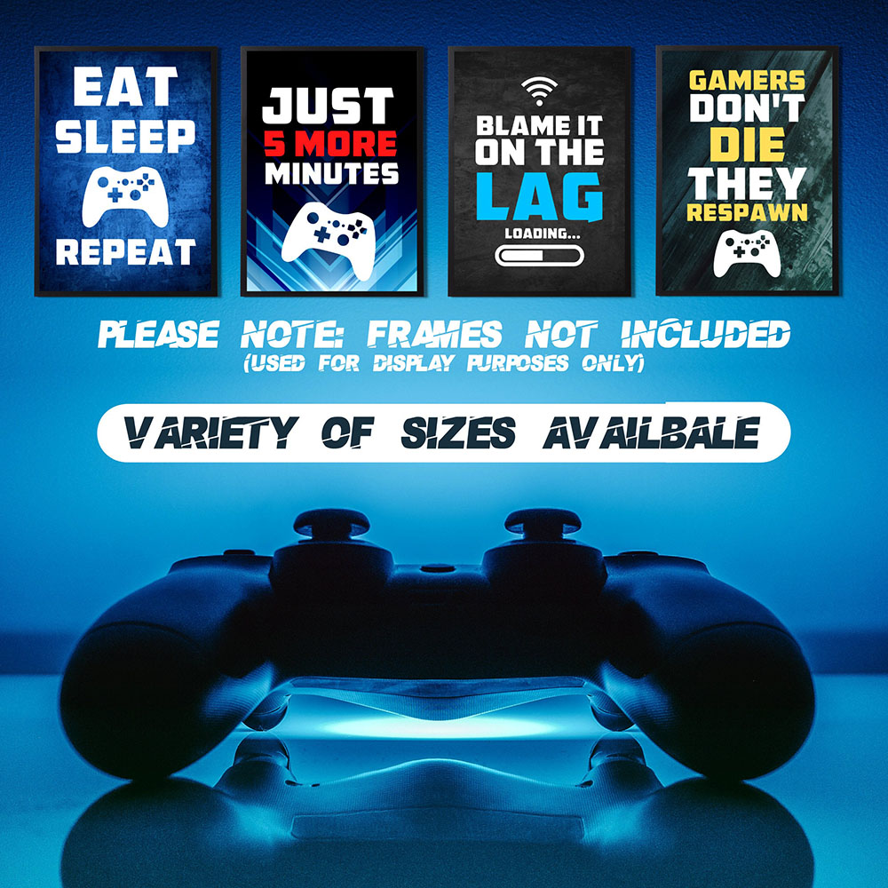 Gaming Quotes Art Painting Con - Gaming Console Picture のレビューと価格