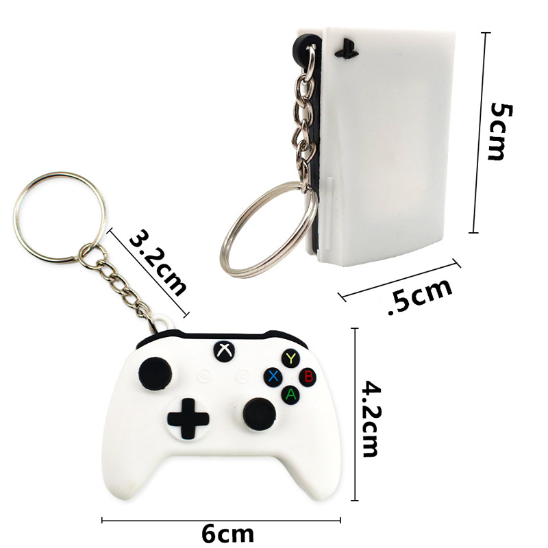 シミュレーションゲームコンソールコントローラモデルキーホルダ - Gaming Console Picture のレビューと価格