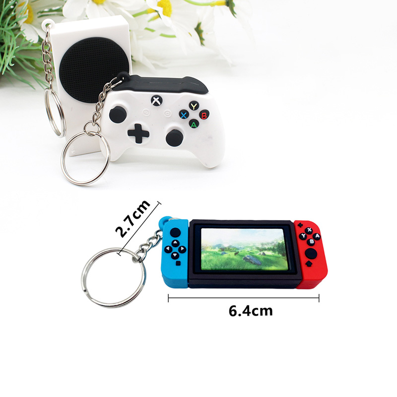 シミュレーションゲームコンソールコントローラモデルキーホルダ - Gaming Console Picture のレビューと価格