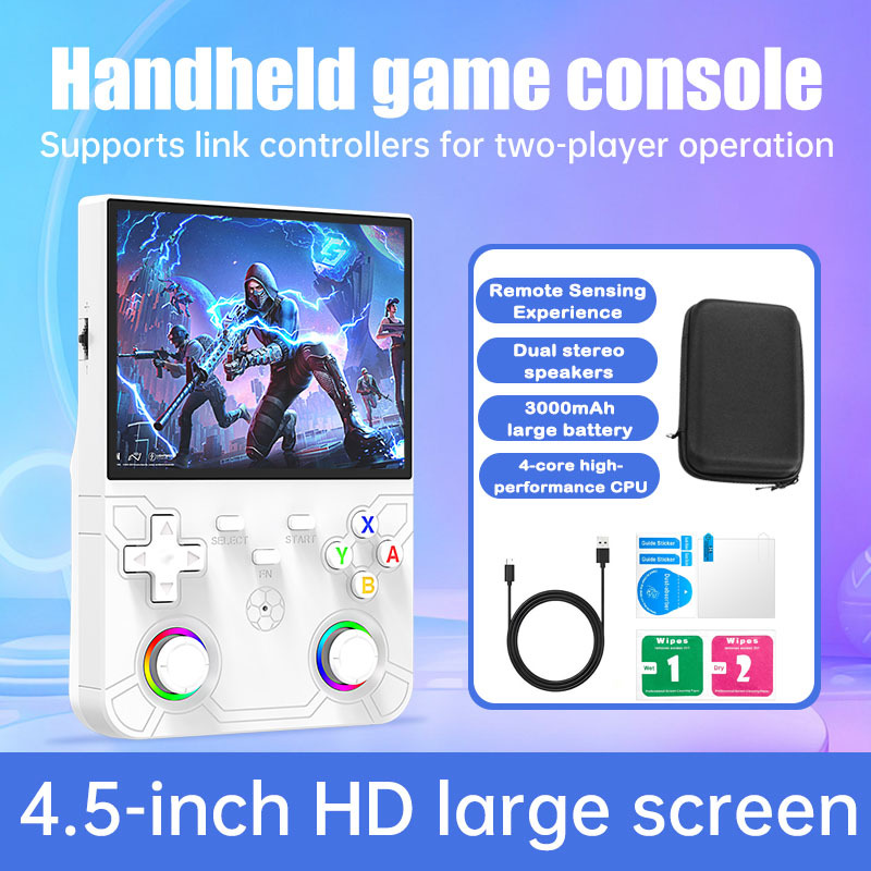 新型R36ウルトラXレトロビデオゲームコンソール4.5インチ - Gaming Console R36 Ultra のレビューと価格