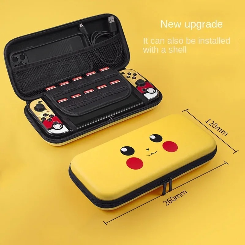 ポケモンピカチュウ収納袋スイッチ OLED NS コンソール - Gaming Console Bag のレビューと価格