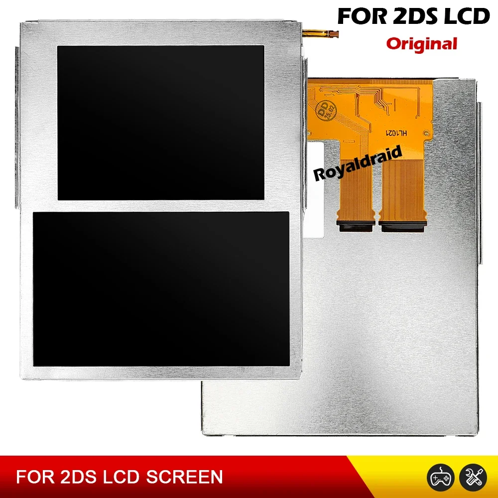 新しい上下 LCD ディスプレイ画面 2DS 交換用オリジナ - Gaming Console High Quality のレビューと価格